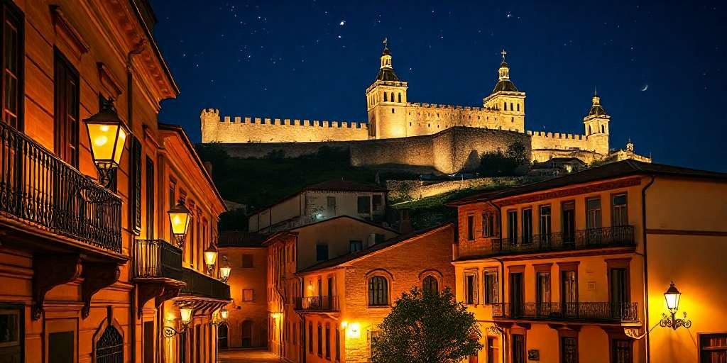 Segovia de Noche El Alcazar