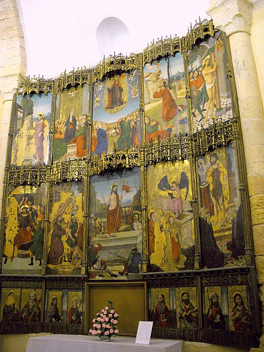 Frescos de la iglesia de la Vera Cruz de Segovia