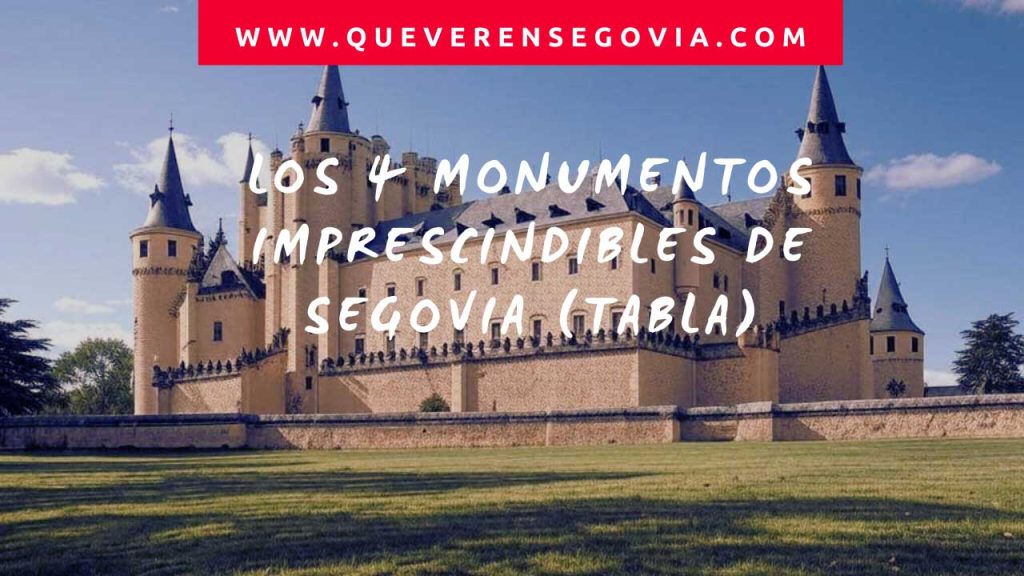 Los 4 Monumentos Imprescindibles de Segovia 