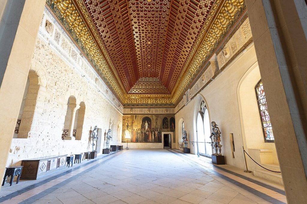 Sala de la galera del Alcazar de Segovia